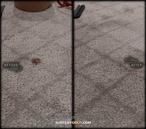 Burn Carpet Repair Fix In Fair Oas CA