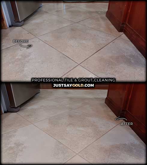 Kitchen Tile & Grout Cleaning In El Dorado Hills